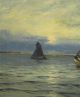 Vintage Orig Lauritz Sorensen Danish Fishing Boat Seascape Oil Painting Nr Other Maritime Antiques photo 4