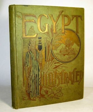 Egypt Egyptian Archaeology History 1891 Pyramid Cairo Nile Arabian Islam Antique photo