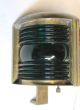 Antique Boat Bow Light Solid Brass Red & Green Glass All Orig Just A Gem Lamps & Lighting photo 3