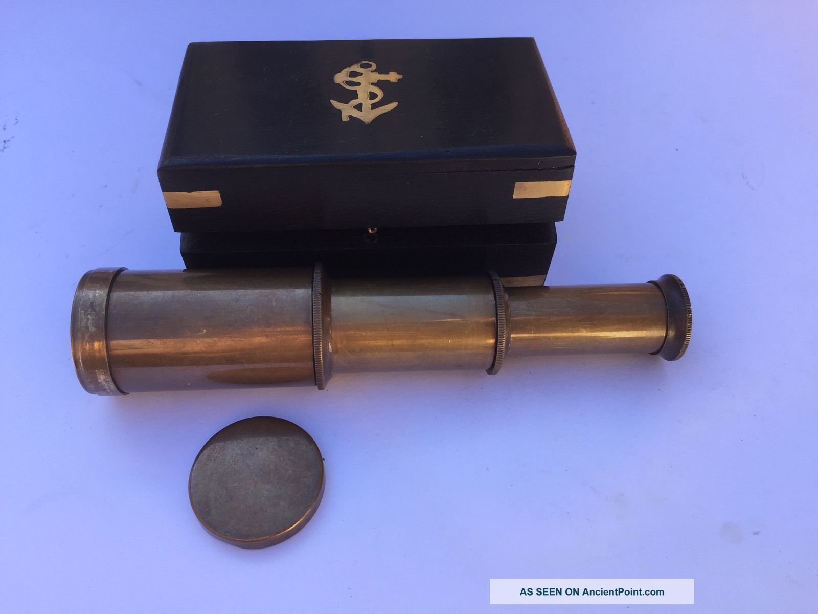 Solid Brass Nautical Collectable Ship Telescope 16 Cm (amat 124) Telescopes photo