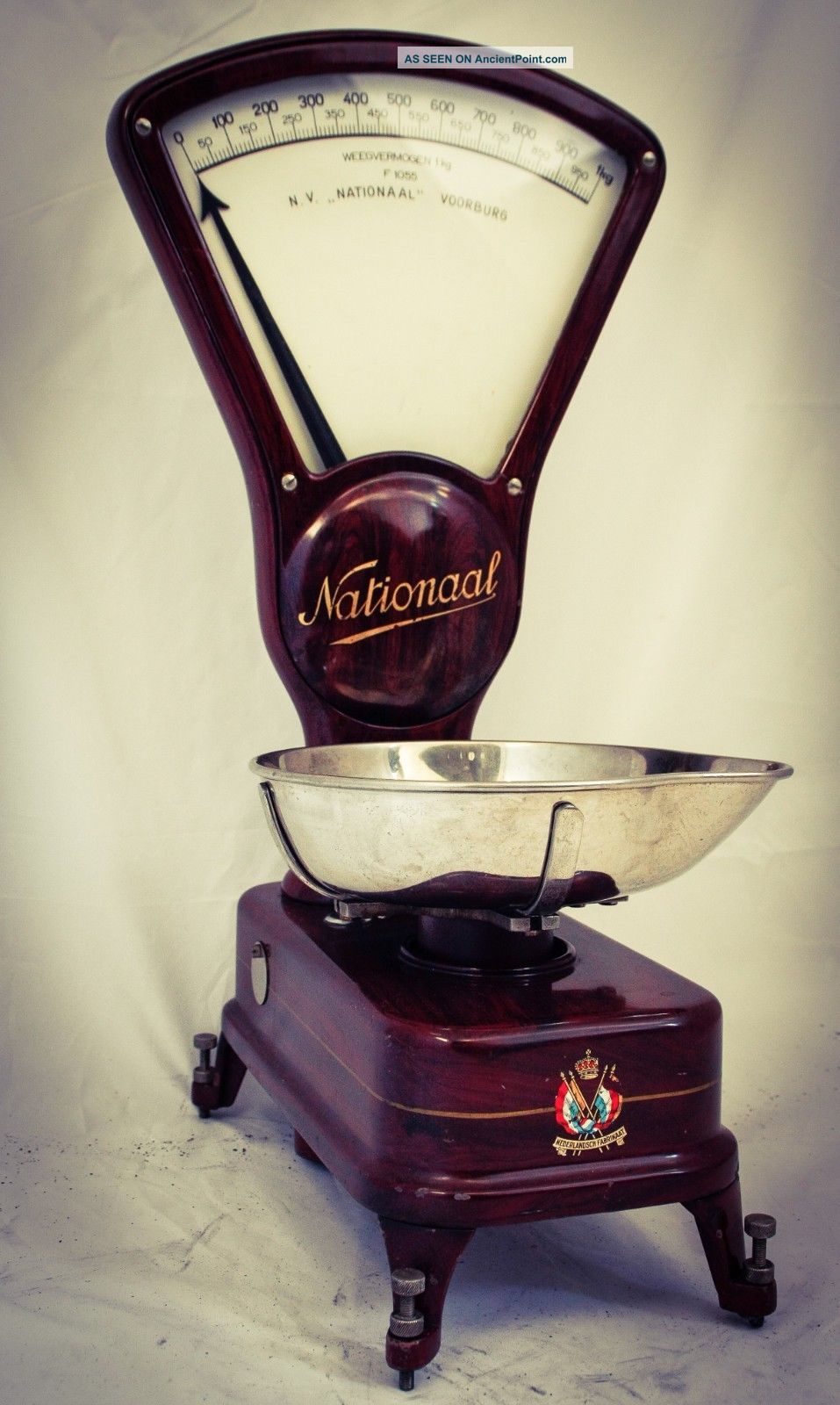 Nationaal Voorburg Grocery Store Scale Balance Dutch Rare C1940 Berkel Style Scales photo