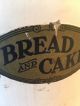 Round Antique Bread Cake Pie Safe Canister Tin Container Sliding Door Rare Primitives photo 2