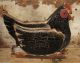 Wood Chicken Rooster Chalkboard Sign Primitive/french Country Farmhouse Decor Primitives photo 1