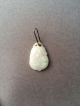 Antique Chinese White Jade Carved Fruit Pendant Figure Other Antique Chinese Statues photo 1