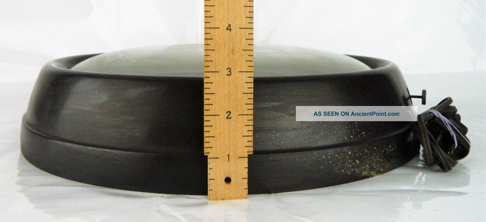 General Electric Ge Wall Hanging Vtg Clock Mcm Model 2912a School House