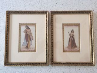 Vintage Hand Painted Indian Miniatures photo