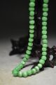 Ingenious Chinese Green Opal Bead Hand Woven Necklace Ad13 Necklaces & Pendants photo 2