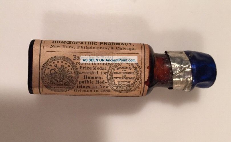 Late 1800 ' S Homeopathic Medicine - - Boericke & Tafel - - Bottle Of Echinacea Angust Other Medical Antiques photo