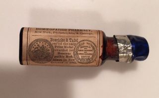 Late 1800 ' S Homeopathic Medicine - - Boericke & Tafel - - Bottle Of Echinacea Angust photo