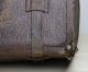 Vintage Shark Skin Leather Gladstone Satchel Travel Doctor Bag 1940 ' S Or Earlier Doctor Bags photo 6