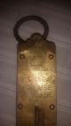 Vintage John Chatillon & Sons 0 - 25lb Brass Hanging Fish Scale Scales photo 2