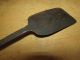 Early 18th C England Wrought Iron Spatula Or Peeler In Old Surface Primitives photo 9