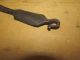 Early 18th C England Wrought Iron Spatula Or Peeler In Old Surface Primitives photo 1