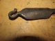 Early 18th C England Wrought Iron Spatula Or Peeler In Old Surface Primitives photo 3