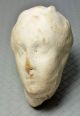 Ancient Roman White Marble Woman Head Sculpture Roman photo 2