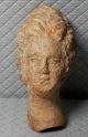 Ancient Roman Clay Woman Head Sculpture Roman photo 1