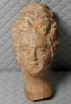 Ancient Roman Clay Woman Head Sculpture Roman photo 2