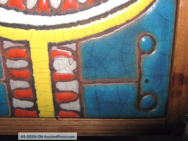 Panos Valsamakis Mid Century Modern Tile Artwork Picture Mid-Century Modernism photo