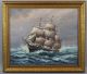 Vintage William Paskell Maritime Seascape Clipper Ship O/c Oil Painting,  Nr Other Maritime Antiques photo 1