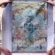 Tibetan Nepal Silk Embroidered Thangka Tara Tibet Buddha Tibet God Of Wealth 124 Paintings & Scrolls photo 4