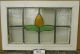 Old English Leaded Stained Glass Window Simple Floral Design 19.  75 