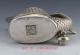 Collectible Decorated Old Handwork Tibet Silver Carved Big Fish Tea Pot Teapots photo 7