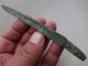 Ancient Celtic Bronze Blade Razor Or Medical Cutting Tool Celtic photo 3