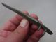Ancient Celtic Bronze Blade Razor Or Medical Cutting Tool Celtic photo 4