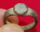 Medieval Ring With Glass Intact - Circa 1400 Ad - Detecting Find British photo 1
