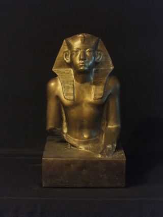Statue Of Amenemhat Iii Middle Kingdom,  Dynasty 12,  Approx.  1853 - 1806 Years.  Bc. photo