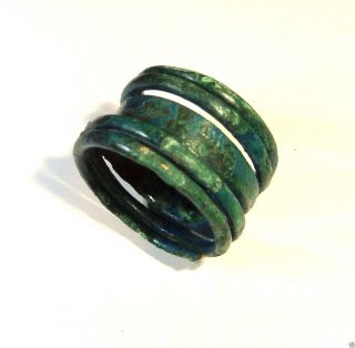 Ancient Bronze Ring (760). photo
