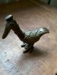 A Finely Detailed Bird Akan Bronze Cast,  Gold Weight? Other African Antiques photo 1