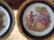 Antique French Limoges Fragonaro Porcelain Handpainted 2 Plates/dishes 1900 - 1940 Plates & Chargers photo 5