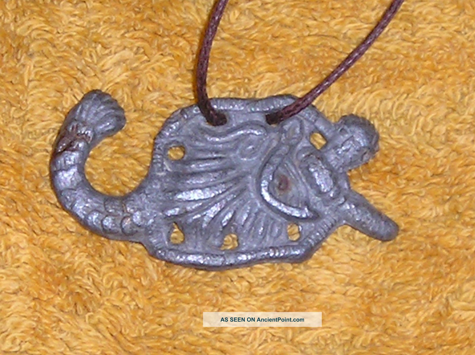 Medieval German Pendant 16th / 17th Century Whale Fish Jonah Ready To Wear Other Antiquities photo