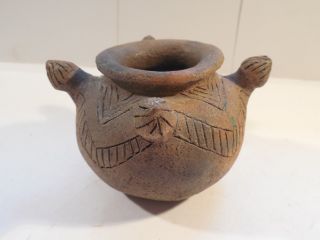 Nicoya Rare Style Acorn Bowl Pre - Columbian Archaic Ancient Artifact Mayan Nr photo