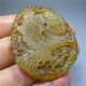 Chinese Antique Natural Old Jade Culture Eagle Hand - Carved Pendant Necklace 8 Necklaces & Pendants photo 7