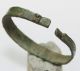 Viking Bronze Bracelet Dragon ' S Head.  Small Size Viking photo 2