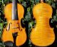 Fine Antique Czech Violin Labelled A.  Kreuzinger,  Znaim,  1923.  Outstanding Tone String photo 8