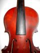 Vintage Old Antique Full Size 2 Pc Back Violin - String photo 7