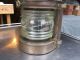 Antique Tung Woo Masthead Ships Light Lamp Lantern Lens Copper Brass Lamps & Lighting photo 2