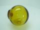 (1344) 2.  38 Diameter 7.  5 Circ.  Japanese Curio Glass Float Ball Net Buoy Fishing Nets & Floats photo 2