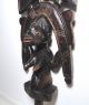African Yoruba Wood Carving Dance Staff Shango Xango Oya Tribal Deity God Sculptures & Statues photo 3