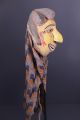 Mali: Large Rare Tribal African Bozo Puppet Mask. Sculptures & Statues photo 1