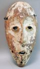 Tribally Lega Artifact Handheld Wood Passport Mask Ancestral Drcongo Ethnix Other African Antiques photo 1