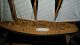 Wooden Model Sailboat Approximately 24 