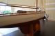 Vintage America ' S Cup Yacht,  Wooden Boat Model,  48 