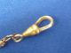 Antique Ladies Sterling Silver Top Chatelaine Chain And Hook Belt Chain Other Antique Sterling Silver photo 2