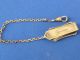 Antique Ladies Sterling Silver Top Chatelaine Chain And Hook Belt Chain Other Antique Sterling Silver photo 6