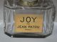 Vintage Jean Patou Joy Perfume Bottle 3 1/2 Oz Baccarat Open/empty 3 1/4 