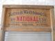 Vintage Antique National Washboard Co Atlantic No 510 Wood Frame W/glass Board Primitives photo 1